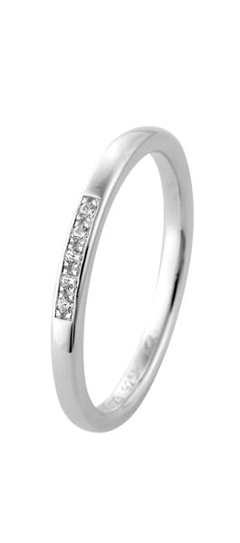530123-Y514-001 | Memoirering Celle 530123 600 Platin, Brillant 0,050 ct H-SI∅ Stein 1,4 mm 100% Made in Germany   706.- EUR   
