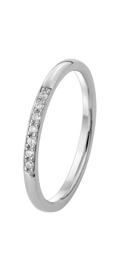 530124-Y514-001 | Memoirering Celle 530124 600 Platin, Brillant 0,070 ct H-SI∅ Stein 1,4 mm 100% Made in Germany   836.- EUR   