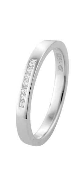 530126-Y514-001 | Memoirering Celle 530126 600 Platin, Brillant 0,070 ct H-SI∅ Stein 1,4 mm 100% Made in Germany   833.- EUR   