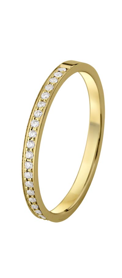 533687-5100-001 | Memoirering Celle 533687 585 Gelbgold, Brillant 0,185 ct H-SI100% Made in Germany   1.818.- EUR   